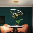 thumbnail image 3 of Nordic Luxury Chandelier Ceiling Light High Brightness Chandelier (3-colored light Gold), 3 of 10