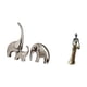 thumbnail image 5 of Estatua de elefante,Estatuas de elefantes de cerámica,figuras de elefantes,decoración,Figura de mujer africana,Estatua de dama tribal africana hecha a mano en una cafetería.,Figura de mujer, 5 of 8