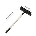 thumbnail image 3 of Uutvmp Window Squeegee for Car, 2 in 1 Squeegee Window Cleaner with Long Stainless Steel Handle, Sponge Car Window Squeegee for Gas Station, Glass, Shower, Outdoor High Window Cleaning, 3 of 7