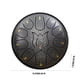 thumbnail image 3 of 6-inch 11 Tone Children's Hand Drum Forget Worry Drum Adult Hand Disc Drum, 3 of 5