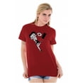 thumbnail image 5 of Betty Boop Love Heart Exclamation Women's Graphic T Shirt Tees Brisco Brands S, 5 of 6