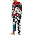 thumbnail image 3 of Demon Slayer Unisex Onesie Pajamas Zipper Jumpsuit Hooded One Piece Sleepwear for Family Mens Womens, 3 of 8