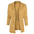 thumbnail image 1 of Vedolay Suit Jackets for Women Business Casual Blazer with Lined Work Suit Jacket with Pockets,Gold XL, 1 of 3