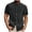 Dark Gray_001, variant on Domuza Cotton Linen Shirts Men Casual Mock-Neck Short Sleeve Button Up Shirts Summer 2026 Fashion Lightweight Vacation Beach Blouses Khaki M