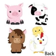 thumbnail image 3 of Big Dot of Happiness Farm Animals - Cow, Horse, Pig and Chicken Decorations DIY Baby Shower or Birthday Party Essentials - Set of 20, 3 of 5