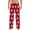 A01 Watermelon Red, variant on Mens Pajama Pants with Pockets Christmas Printed Mid Waisted Casual Pants with Drawstring And Comfortable Loose Pants Lounge Bottoms Soft Sleepwear