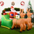 thumbnail image 5 of Modelo inflable para exteriores de Papá Noel navideño, decoraciones, luces LED, juguetes inflables, decoración navideña, muñeco, regalo de Año Nuevo, 5 of 5
