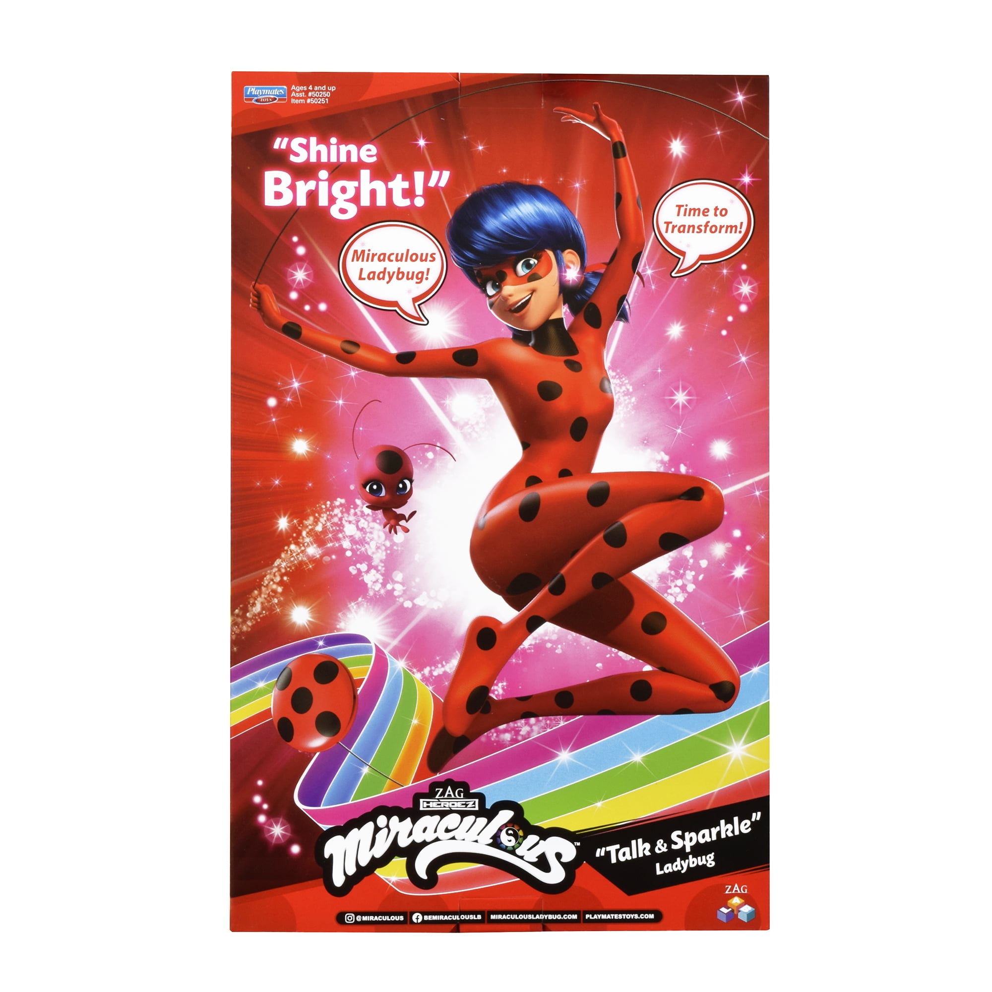 Miraculous Ladybug Deluxe Doll with Lights and Sounds