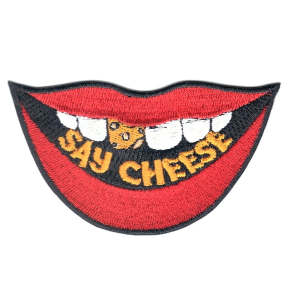 Say Cheese Iron On Patch