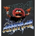 thumbnail image 2 of Women's The Muppets Animal Metal Graphic Tee Black Large, 2 of 4