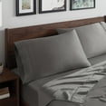 thumbnail image 6 of Aston & Arden Eucalyptus Tencel Sheet Set Dark Grey - Queen, 6 of 7