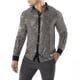 thumbnail image 4 of SAILING Top de malla con lentejuelas brillantes para hombre, camisa de baile disco de los años 60 y 70, 4 of 5