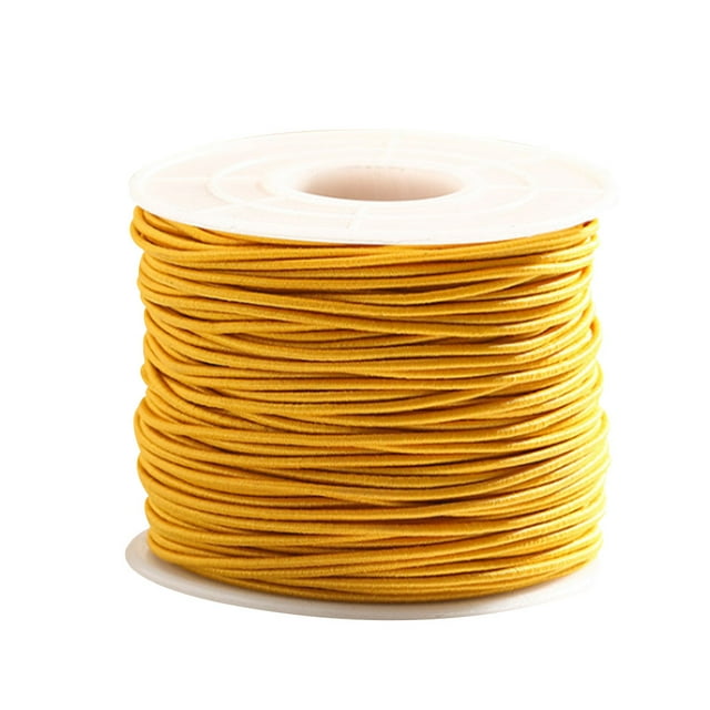 0.8mm Polyester Beading String DIY Craft Knotting Cord for Bracelet Cored Elastic Rope
