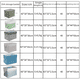 thumbnail image 2 of Cesta de almacenamiento de ropa portátil, edredones, cesta de almacenamiento plegable, caja de almacenamiento de juguetes de tela de gran tamaño, engrosada, 2 of 3