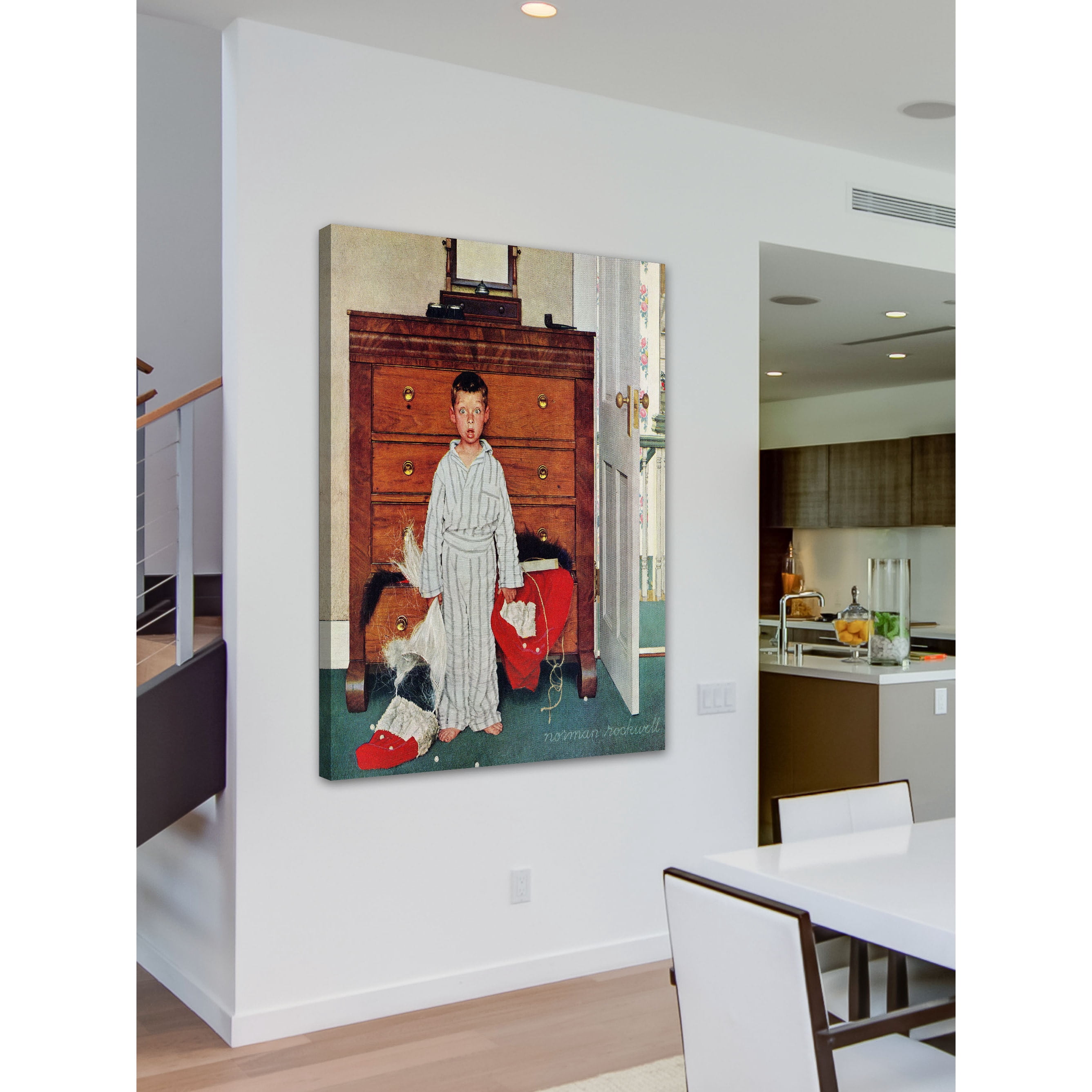 Marmont Hill "Discovery" by Norman Rockwell Painting Print on Canvas