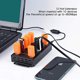 thumbnail image 1 of Sipolar-USB Hub- 10 Puertos USB Data Hub-Industrial USB Powered Hub -, 1 of 2