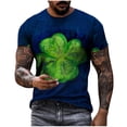 thumbnail image 1 of Camiseta diaria unisex del día de San Patricio para hombre, estampado gráfico en 3D, camisetas de manga corta, blusa informal Pompotops  oipoqjl7148, 1 of 9