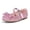 Pink Glitter, variant on Girl's Nude Cat Flats Soft Mary Jane Dress Party Shoes Non-Slip 10M