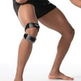 thumbnail image 2 of Zeiwohndc Breathable Knee Support Strap with Adjustable Fit Hiking Knee Stabilizers, 2 of 14