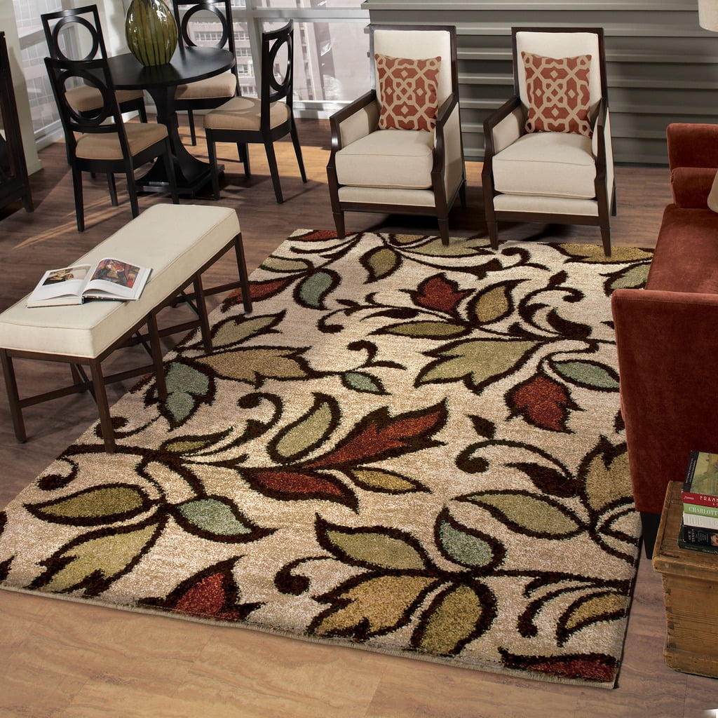 Orian Rugs Vine Beige Area Rug
