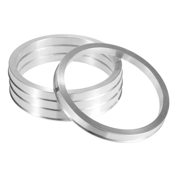 Unique Bargains 4pcs OD 106.1mm to ID 93.1mm Aluminum Alloy Vehicle Hub Centric Rings Wheel Bore Center Spacer