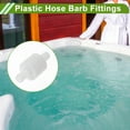 thumbnail image 3 of Unique Bargains Plastic Hose Barb Fitting 5/16" Plastic Check Valve One Way Non Return Barb Hose Fitting Plastic 5 Pcs, 3 of 7