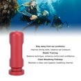 thumbnail image 3 of Equipo de buceo herramienta de entrenamiento de ecualización de oído de aleación de aluminio duradera de agarre fuerte para apnea, 3 of 7