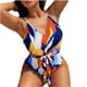 thumbnail image 1 of Bañador de bikini de una pieza con relleno y estampado superpuesto de talla grande para mujer Fridja nalpqowj24253, 1 of 9