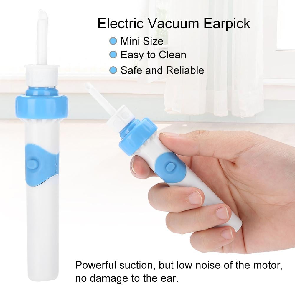 Ccdes Earwax Remover, Earpick,Comfortable Ear Cleaner Electric Vacuum Ear Cleaning Tool Soft Child Mute Earpick
