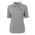 thumbnail image 2 of Women's Cutter & Buck Gray South Bend Cubs Virtue DryTec Eco Pique Recycled Polo, 2 of 3