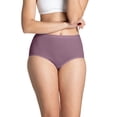 thumbnail image 3 of Fruit of the Loom Women's Breathable Cotton Stretch Brief Panties, Moisture‑Wicking, Full Coverage, Multipacks, Sizes S–3XL, 3 of 12