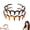 Mix 2PCS, variant on Retro High Skull Pearl Headband, Retro High Skull Headband, High Cranium Headbands for Women, Retro High Skull Headbands for Women, Korean Headband, Headband with Teeth for Women