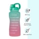 thumbnail image 4 of Botella de agua de 2,2 l con pajita: marcador de tiempo motivacional, a prueba de fugas y sin BPA. A, 4 of 8