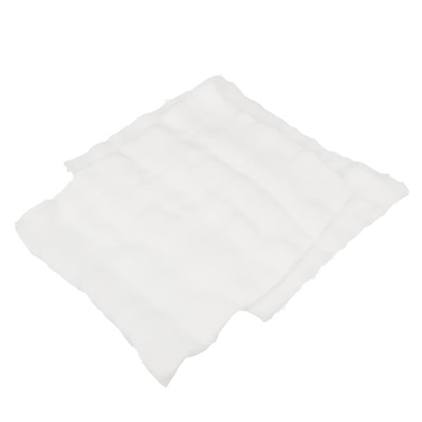 100 piezas de mascarilla facial de gasa desechable precortada de algodón suave para spas y salones de belleza
