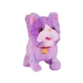 thumbnail image 2 of Juguete eléctrico para gatos que caminan, mascota electrónica, animal de educativo con repetición de grabación para niñas y niños, regalos de Púrpura, 2 of 7