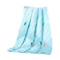 thumbnail image 2 of Lightweight Summer Cooling Quilt 140x200 cm, Multicolor Polyester Breathable Air Conditioner Comforter Bedspread, Machine Washable, 2 of 6