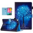 thumbnail image 1 of For Samsung Galaxy Tab A 10.1 Case 2019, SM-T510 2019 Tablet Case, Flip Leather Multi- Viewing Angles Stand Case, Soft Back Cover for Samsung Galaxy Tab A 10.1 inch Tablet , Shine Tree, 1 of 8