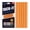 Orange, variant on Adhesive Poster Sticky Tack Putty, Reusable and Removable Adhesive Putty, 120PCS, Mounting Putty for displaying Wall Paintings, Museum Art Photography, Picture, Crafts (Grey, Pack of 1)