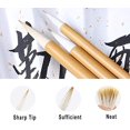thumbnail image 5 of Chinese Calligraphy Brush Set Writing Drawing Ink Brushes, Japanese Kanji Sumi Brush Pen for Professional Beginner Large Medium Small 3 Pcs/Set, 5 of 5