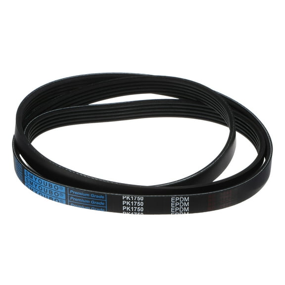 5PK1750 V-Ribbed Belt 5 Ribs 1750mm Length x 18mm Width x 5mm Thick, EPDM Poly V Belt Serpentine Belt