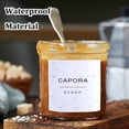 thumbnail image 5 of Kitchen Pantry Labels Waterproof Bottle Label Stickers Removable PVC Adhesive Sorting Storage Stickers Rectangle with Black Word, 5 of 6