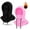 Black and Pink, variant on Winter Balaclava Ski Mask: Fleece Hood Hat Balaclava Face Mask Men Women Warm Face Cover for Cold Weather Gear, 2 Pack Black