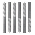 thumbnail image 4 of Miangastore Self Tapping Screw Silver 6Pcs M6x60in Wet Environments Suitable, 4 of 8