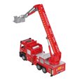 thumbnail image 4 of Ladder Car Toy, 1:32 Sturdy Ladder Car Model Retractable Ladder Bright Colors Alloy  For Outdoor For Kids, 4 of 8