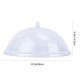 thumbnail image 2 of 1 PC PC Cubierta acrílica de la carpa transparente Tapa de polvo de forma redonda Cubierta de hojaldre (10 pulgadas), 2 of 6