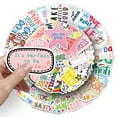 thumbnail image 6 of 100PCS Motivational Scrapbook Stickers, Small Personalized Funny Inspirational Stickers Junk Journal Planner Scrapbook Supplies for Vision Board Water Bottle Adults Emotional Support, 6 of 6