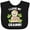 AB-Black, variant on Inktastic Cute Sloth I Love My Grammy with Green Leaves Boys or Girls Baby Bib