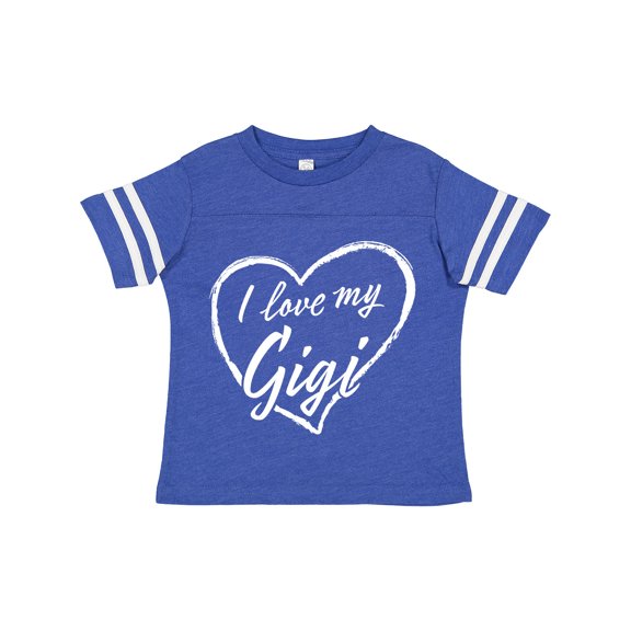 Inktastic I Love My Gigi in White Chalk Heart Boys or Girls Toddler T-Shirt