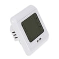 thumbnail image 2 of Digital Thermoregulator Touch Screen Room Heating Thermostat Underfloor Heating for Warm Floor Electric Heating System Temperature Controller (Add 3 Meters External Probe, White), 2 of 6