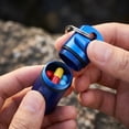 thumbnail image 5 of 2 Pack Mini Metal Storage Keychain Aluminum Alloy,Waterproof Sealed Capsule Container,Portable Pocket-Sized Holder for Daily Essentials and Outdoor Black, 5 of 6